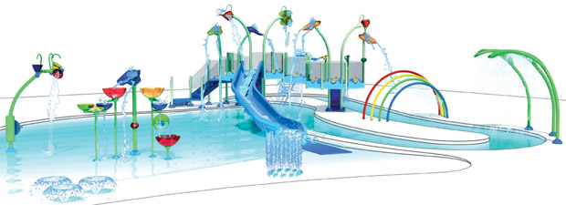 Water Play area funpark