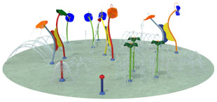 Water Play area funpark